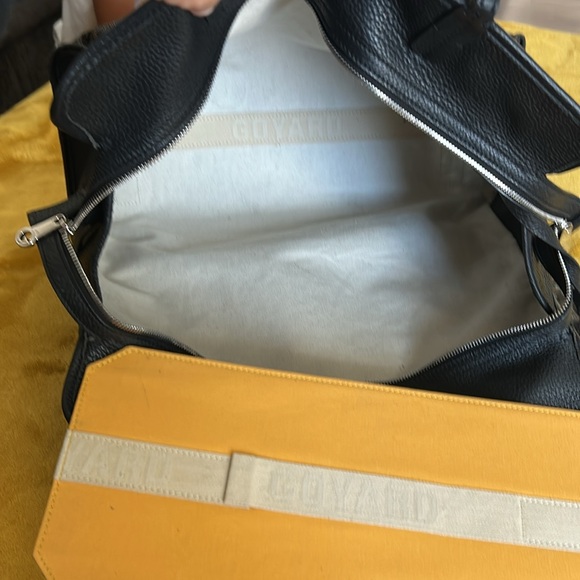 Goyard Brown and Black Travel Bag🖤VTT12150 Sac Hardy EUC 🖤🖤🖤 - Picture 10 of 12